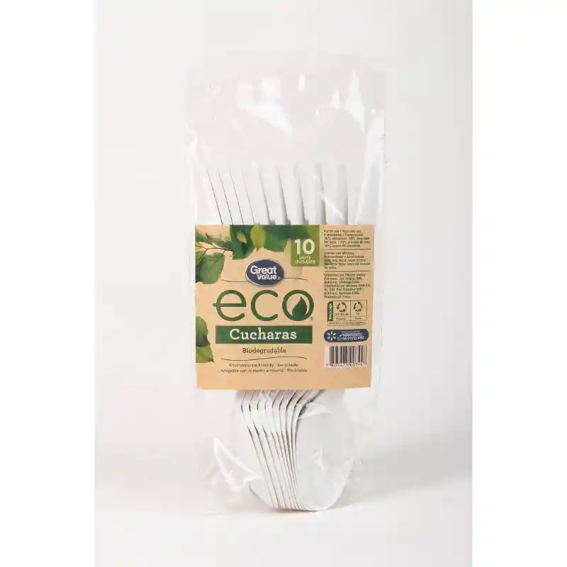 Cuchara Eco 10 Und X 40 Pack
