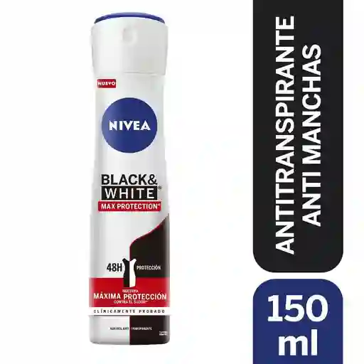Nivea Desodorante Black & White Máxima Protección 