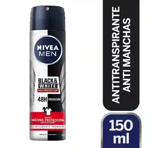 Nivea Men Antitranspirante Black & White Max Protection