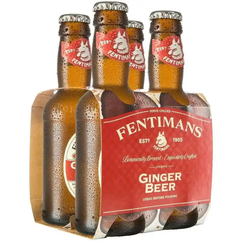 Fentimans Ginger Beer 200cc 4un