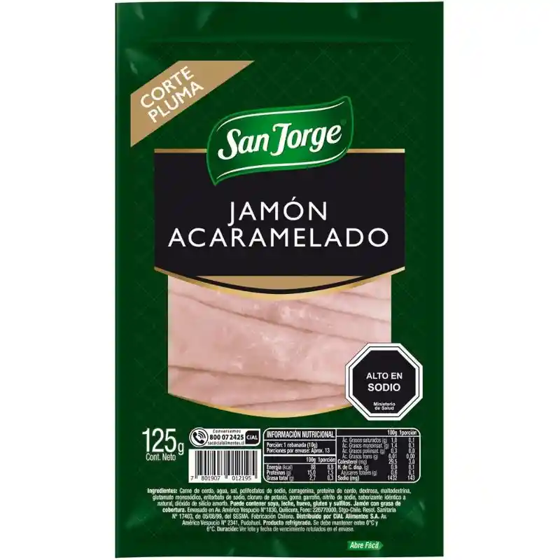 Jamón Acaramelado Corte Pluma Sj