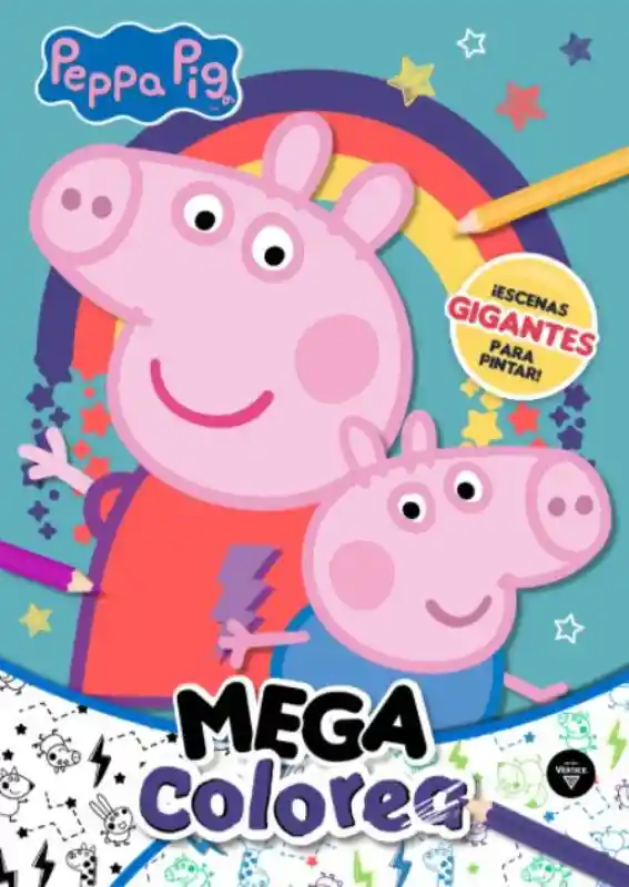 Libro Megacolorea Peppa Pig Vc21