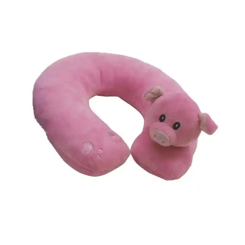 Neck Pillow Pink Pig