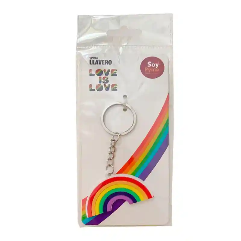 Pride Llavero Arcoiris 1pc