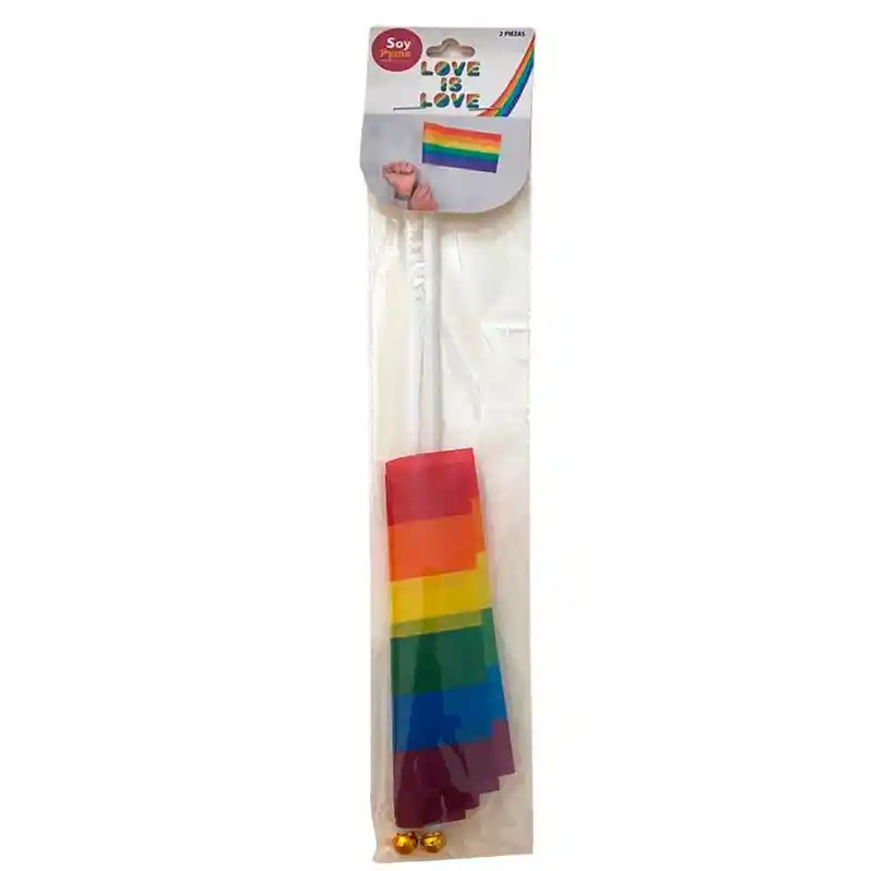 Pride Set 2 Banderas Pequenas