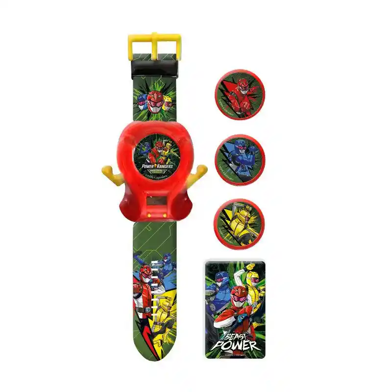 Reloj Lanzador de Discos Power Ranger