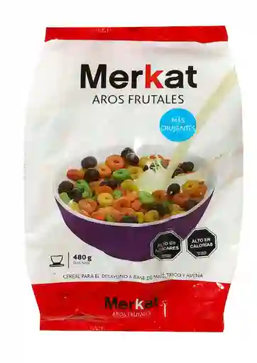 Merkat Cereal Aritos Frutales