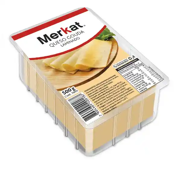 Merkat Queso Gouda Laminado