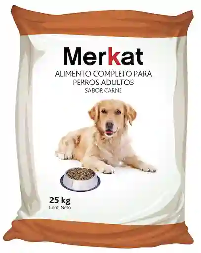 Merkat Alimento Para Perro Adulto Sabor Carne