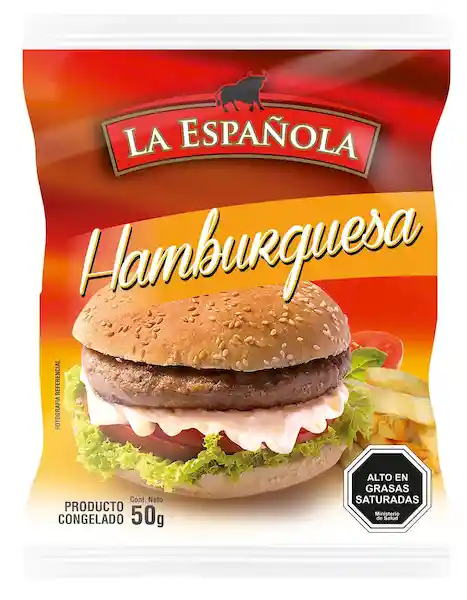 La Española Hamburguesa Vacuno