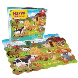 Nobel Toys Rompecabezas Deluxe Happy Farm Caja Con Asa (477953)