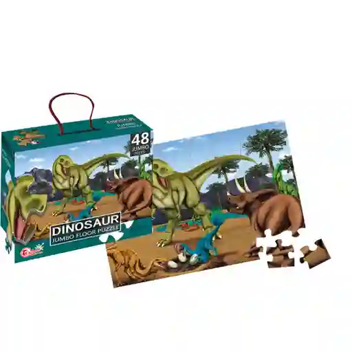 Nobel Toys Rompecabezas Jumbo Dinosaurio Caja Con Asa (477954)