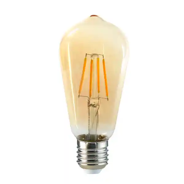 Megabright Ampolleta Led St58 Yellow Glass E27 6 Watts