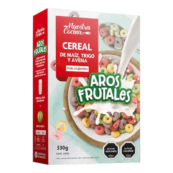 Nuestra Cocina Cereal Aros Frutales