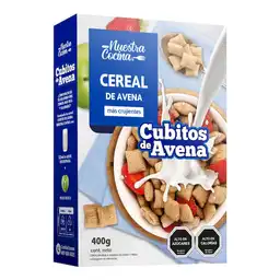 Nuestra Cocina Cereal Cubitos de Avena