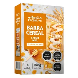 Nuestra Cocina Barra Cereal Miel