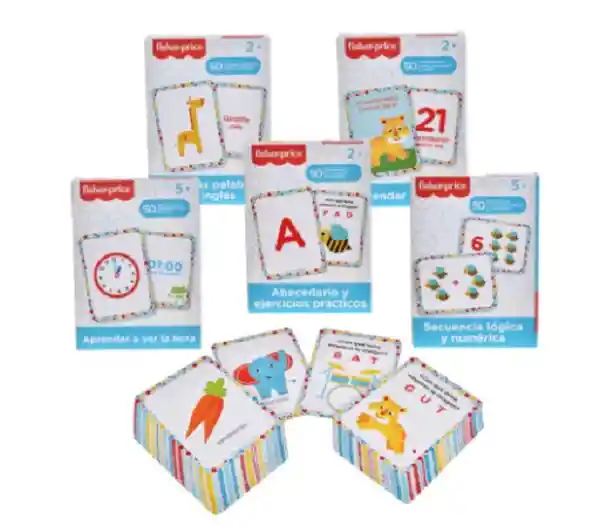 Fisher Price Cartas Didacticas