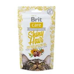 Brit Care Alimento Para Gato Snack Shiny Hair 50 G