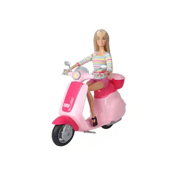 Kids'n Play Juguete Fashion Muñeca C/Scooter