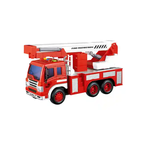 Kids'n Play Juguete Friction Camión de Bomberos a Escala 1:16