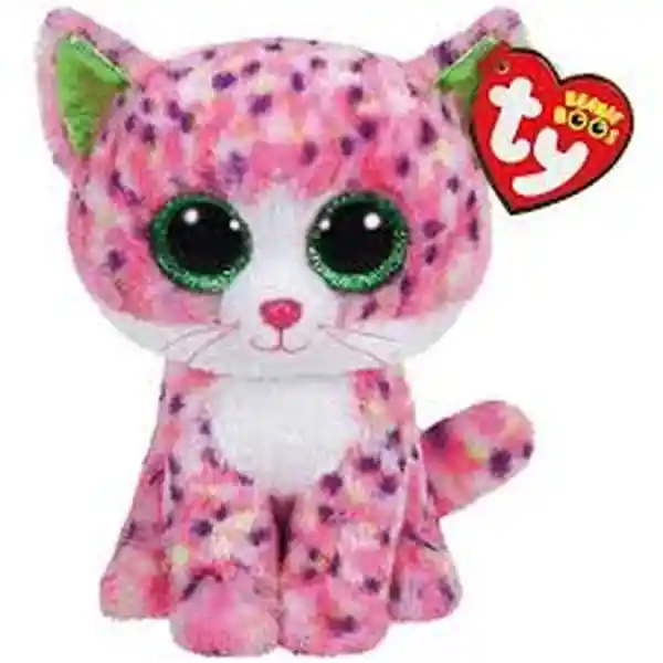 Ty Peluche Beanie Boos Gato Rosado Sophie 36189