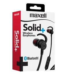 Maxell Audífono Solid+ Wireless Eb-Bt100 Negro