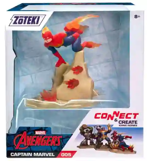 Zag Toys Figura de Acción Zoteki Avengers Captain Marvel