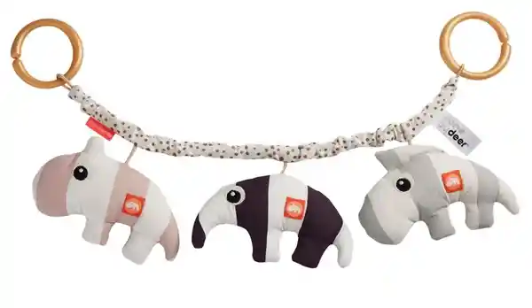 Done By Deer Cadena Para Coche Amigos Deer Rosa