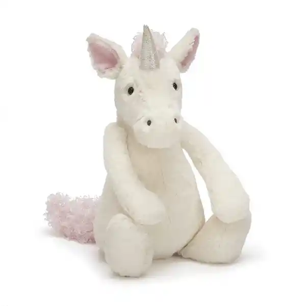 Jellycat Peluche Unicornio Mediano Blanco