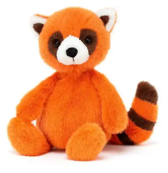 Jellycat Peluche Panda Whispit Rojo