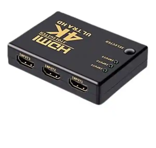 Birlink Switch Hdmi 4K 3 Entradas Video Hdmi