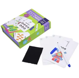 Mideer Juego Didáctico Tarjetas de Números Escribir y Borrar