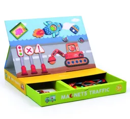 Mideer Juego de Mesa de Transporte Magnético