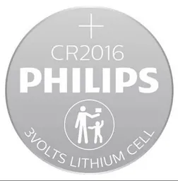 Philips Pila Litio Cr-2016 3V