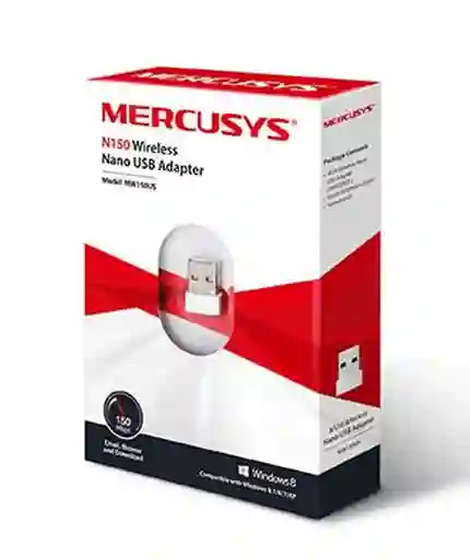 Mercusys Adaptador Usb Usb Wireless Nano N150