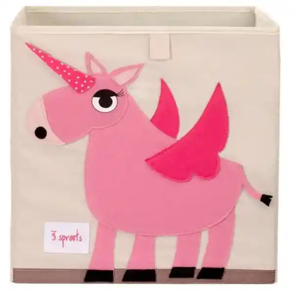 3 Sprouts Caja Organizadora Unicornio