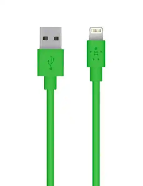 Belkin Cable Mixit Lightning A Usb Verde