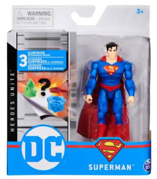 Spin Master Figura de Acción Articulada Superman 10 cm 6055415