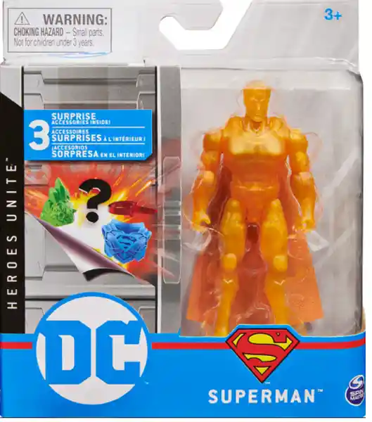 Spin Master Figura de Acción DC Superman Dorado 10 cm 6056331