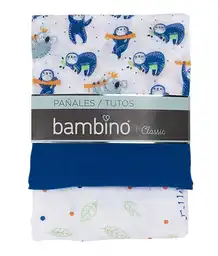 Bambino Pañal Tutos Modern Niño Azulino 72 x 72 cm Texpañ203