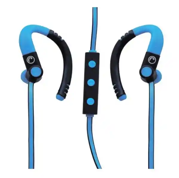 Fiddler Audífono Bluetooth Sport Con Micrófono Azul