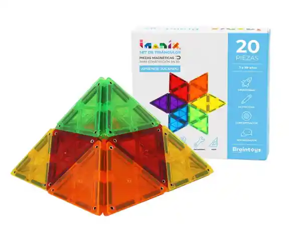 Imanix Juego Didáctico Triángulos de Colores