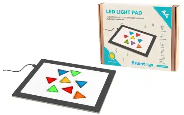 Imanix Juego Didáctico Tablero Led Light Pad A4