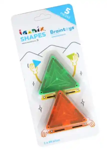 Imanix Juego Didáctico Shapes Triángulos Magnéticos