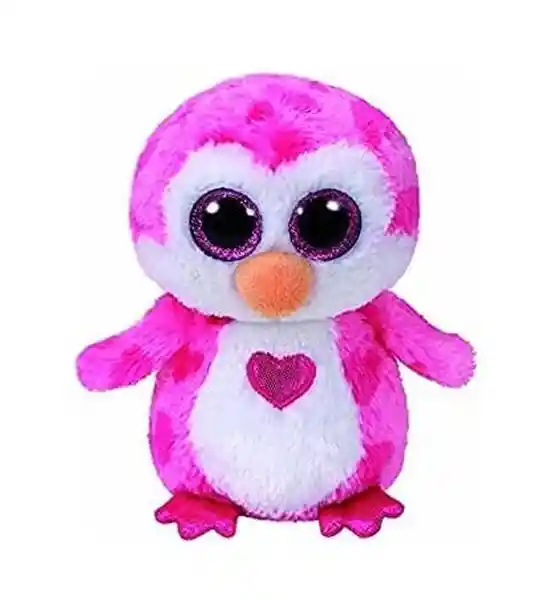 Ty Peluche Beanie Boos Pingüino Rosado 36865