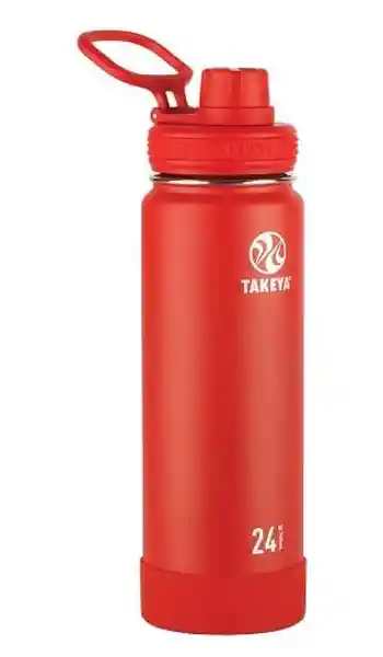 Takeya Botella Térmica Antigoteo Fire Roja 700 mL