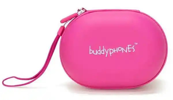 Buddyphones Estuche Case Pink