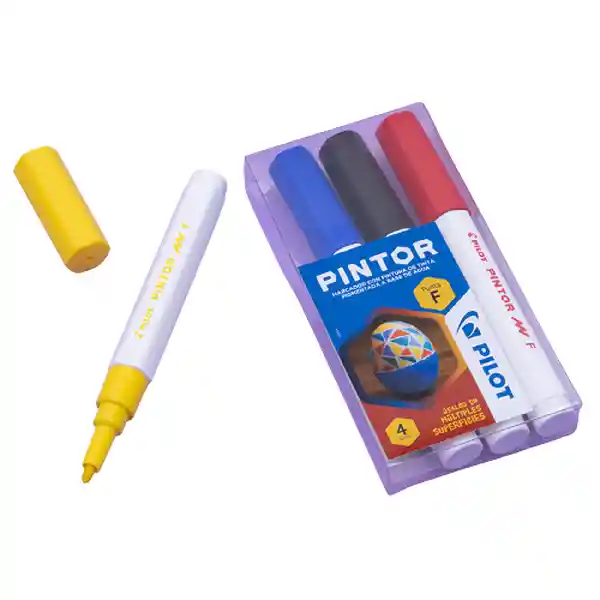 Pilot Marcador Multisuperficie Fino Colores Básicos