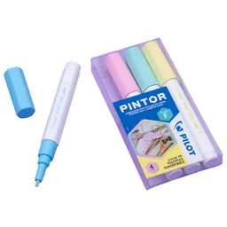 Pilot Marcador Multisuperficie Fino Colores Pastel