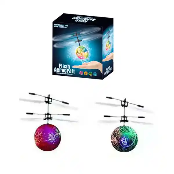 Toys Pelota Voladora de Colores Flash Aerocraft